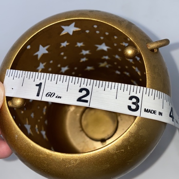 Milky Way Star Cut-out Golden Lantern - Picture 6 of 8